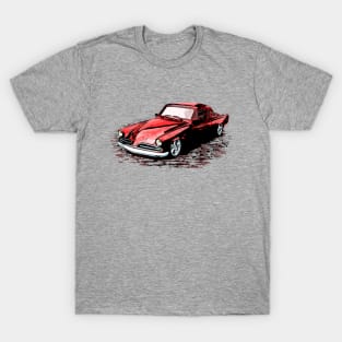 Red 53 Studebaker Commander T-Shirt